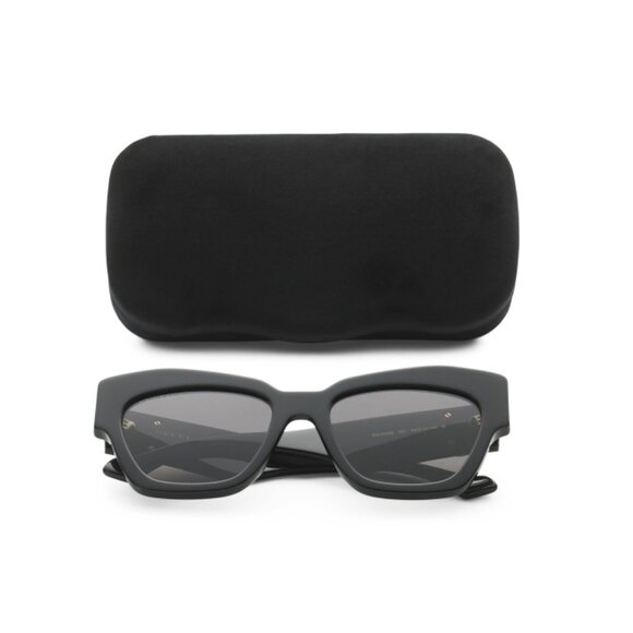 GUCCI Black 55mm Square Sunglasses - Picture 1 of 2